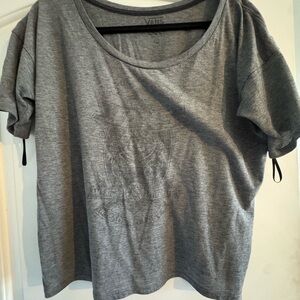 Vans Heather Gray Women's Short Sleeve Tee